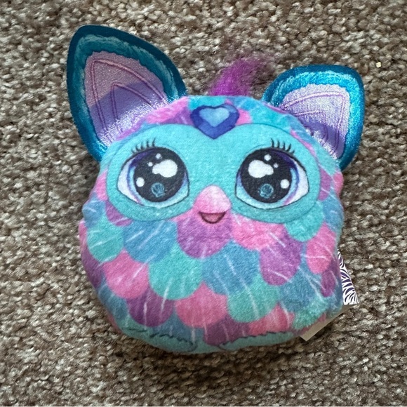 Sonic Furby Wacky Pack Blue Purple Pink Mini Plush Toy Collectible - Picture 1 of 6